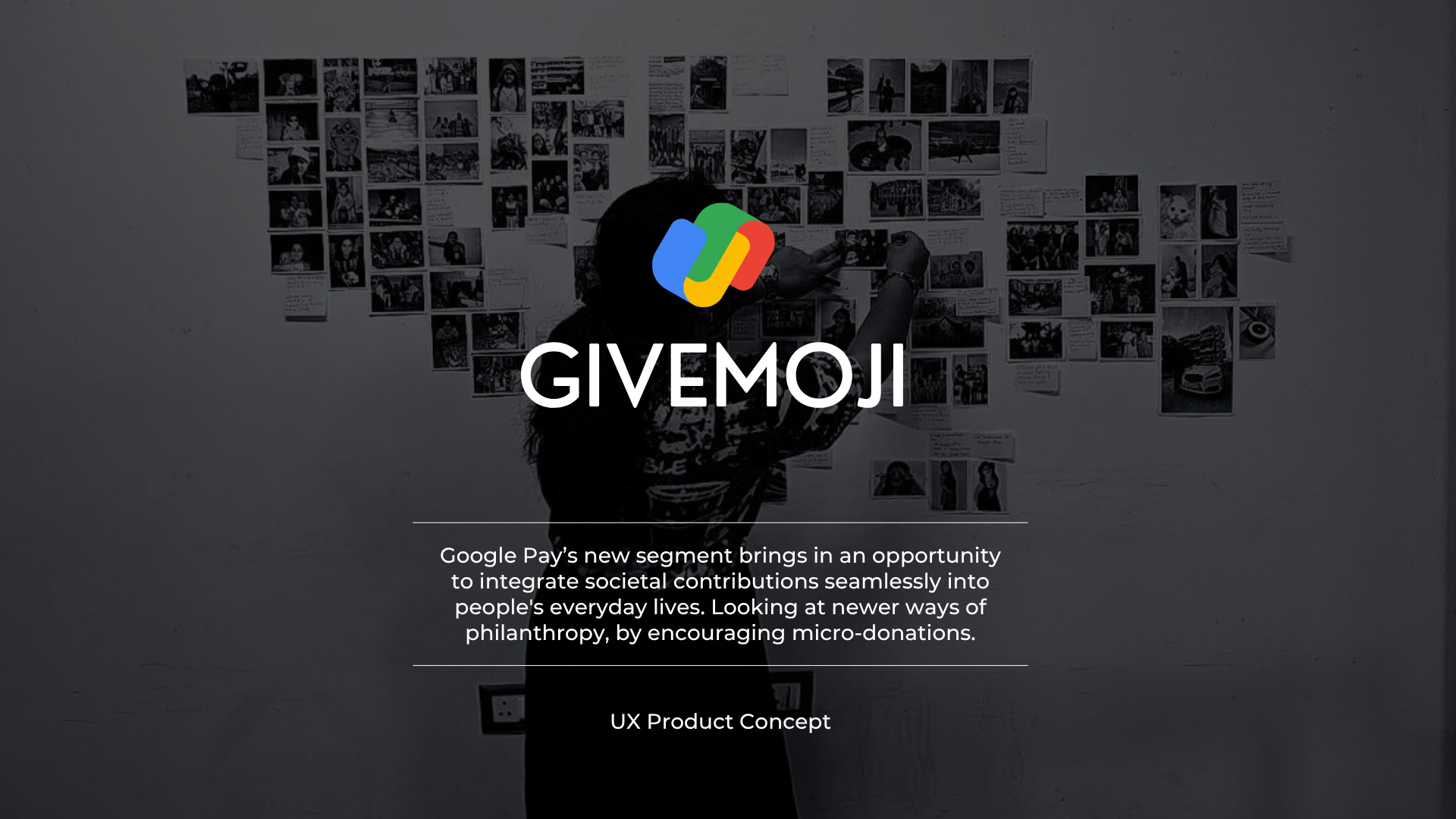 Givemoji, Google Pay UX Concept hero